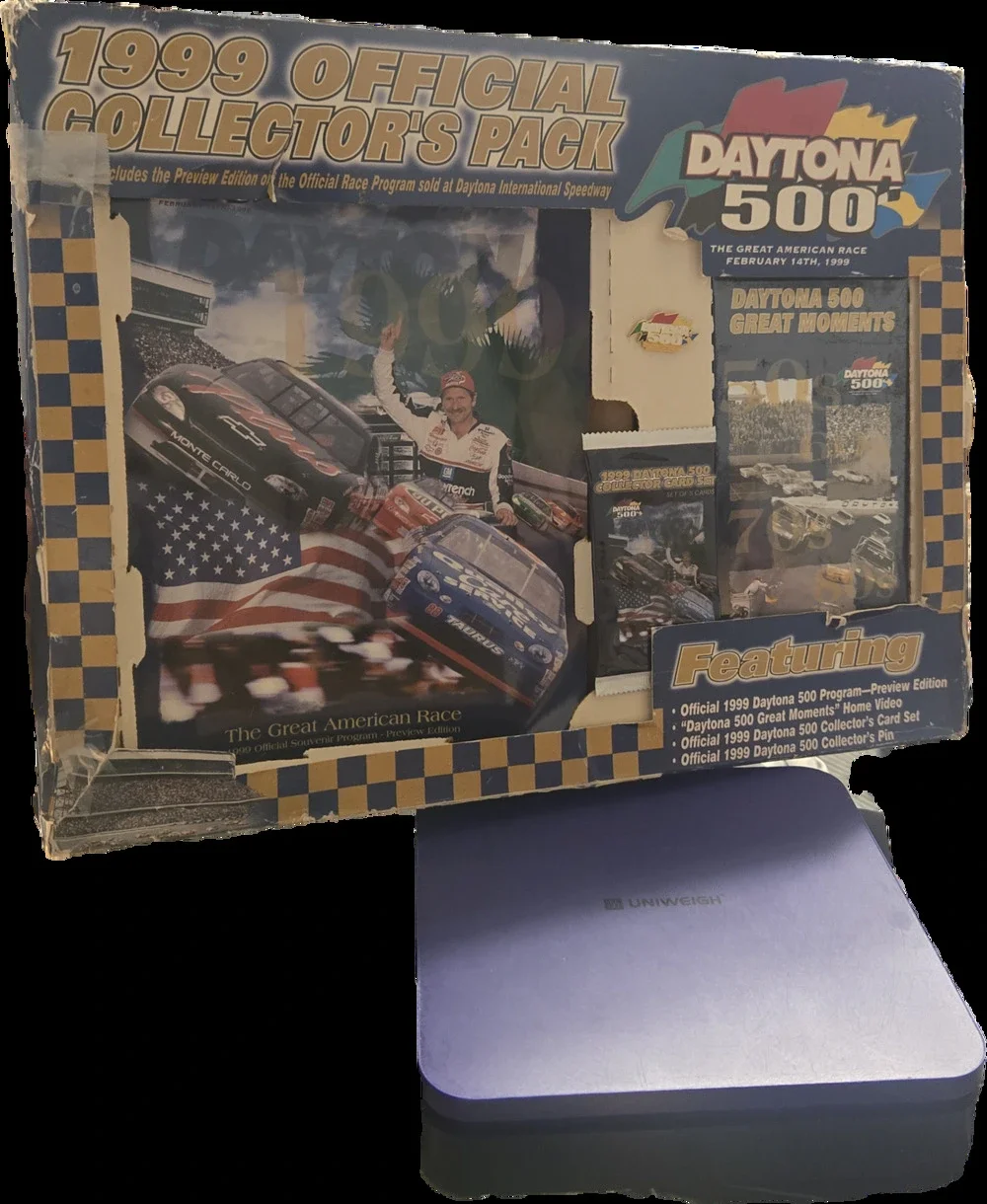 1999 Daytona 500 Official Collectors Pack Dale Earnhardt Win Program Video Pin
